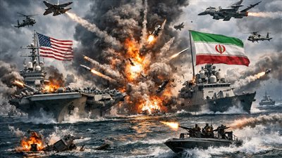 الاحداث تتصاعد بين أمريكا وإيران 