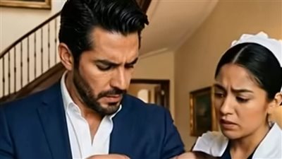الطفله الرضيعه للخادمه لن تتوقف عن البكاء 